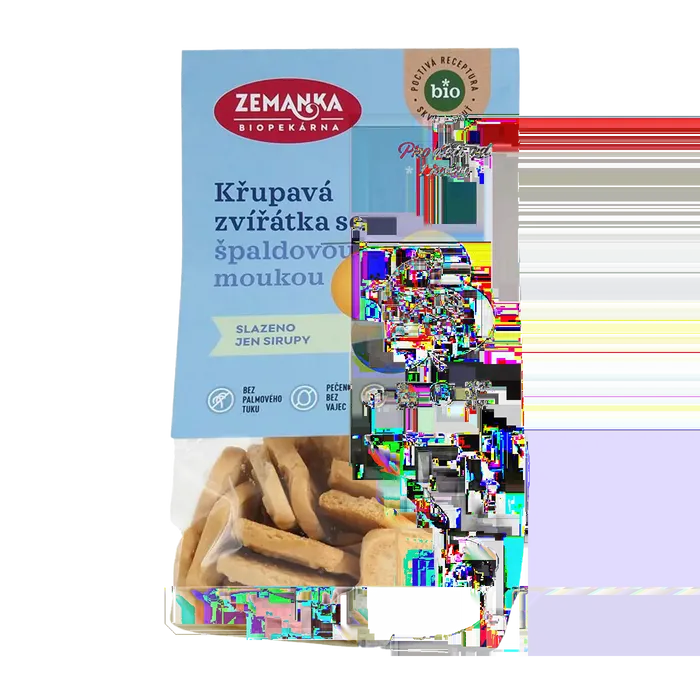 Biopekárna Zemanka Špaldová zvířátka 100 g BIO